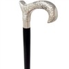 Wooden Palm Walking Stick | Crutch Support Wood & Brass