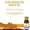 100% Natural Argan Oil, Deeply Moisturizing For Beautiful, Silky Hair