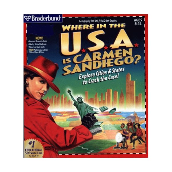 Where in the USA is Carmen Sandiego? (JC)