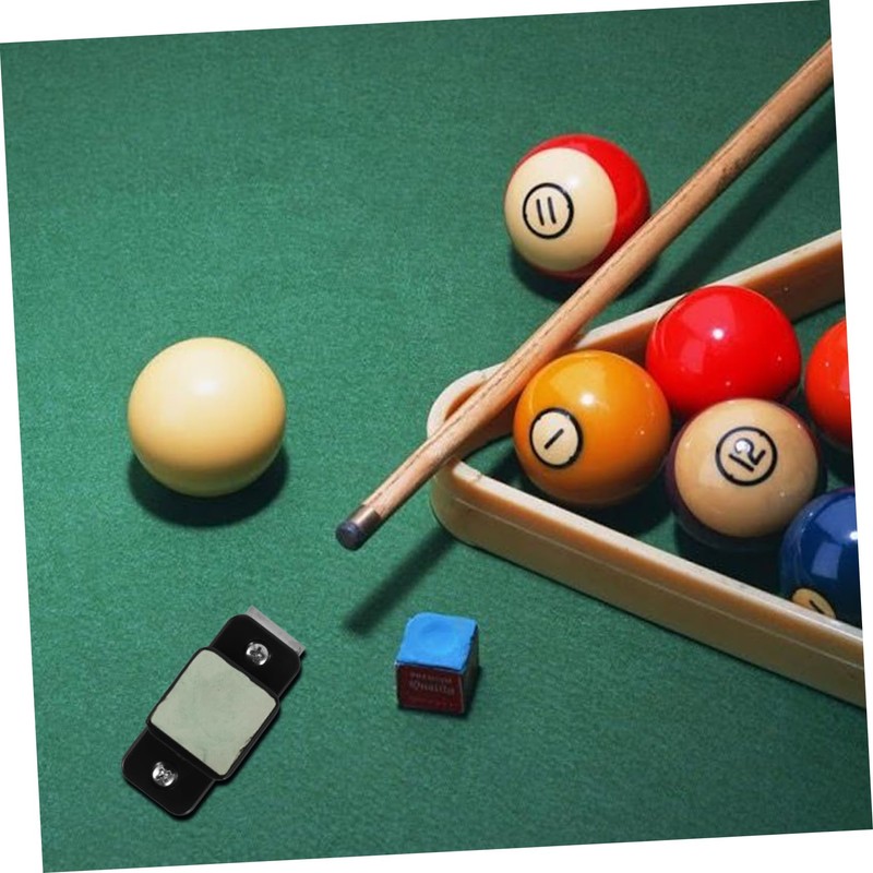 Kisangel Snooker Pool Chalk Holder Magnetic Billiard Accessory Clamp for