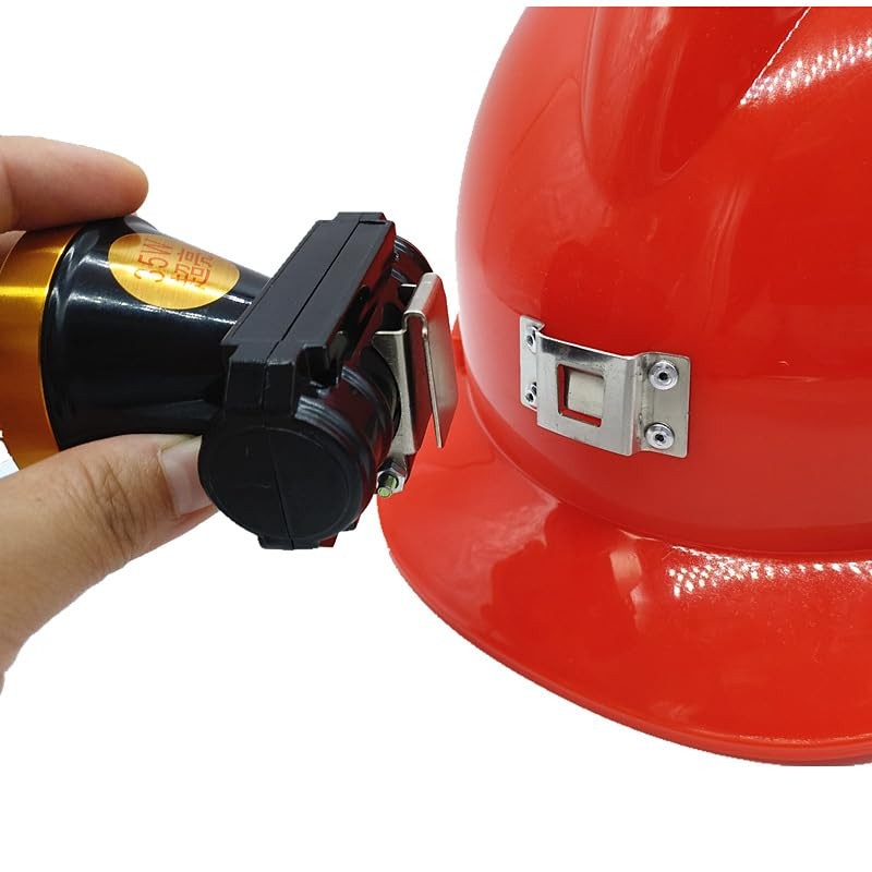 Hard Hat Light Holder Mount Bracket Headlamp Stand Base Clip