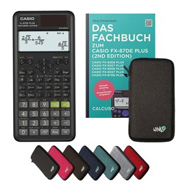 Calcuso Standard Parcel Dark Grey with Calculator Casio FX-87DE Plus 2