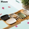Miamolo Miamolo Soap Dish Bar Cleaner Dish for Shower, Ceramic