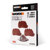 WORX WA2069 Mixed Sanding Sheet Set For WX647/WX648 Detail Sander