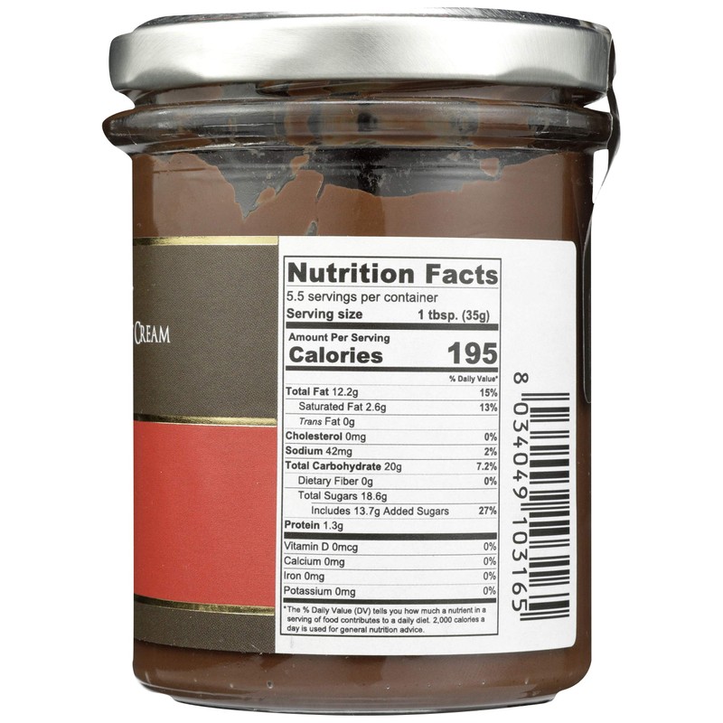 Vincente Delicacies, Hazelnut Cream Chocolate, 7.05 Ounce