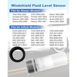 Windshield Washer 28911-1E400 Fit for Nissan/Infiniti Replace 289111E400 18-0825 2502-306621 5S6627 71-3603