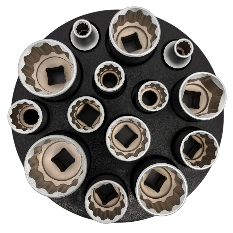 Alkan Round Magnetic Organiser for 1/2 Inch (12.5 mm) Sockets