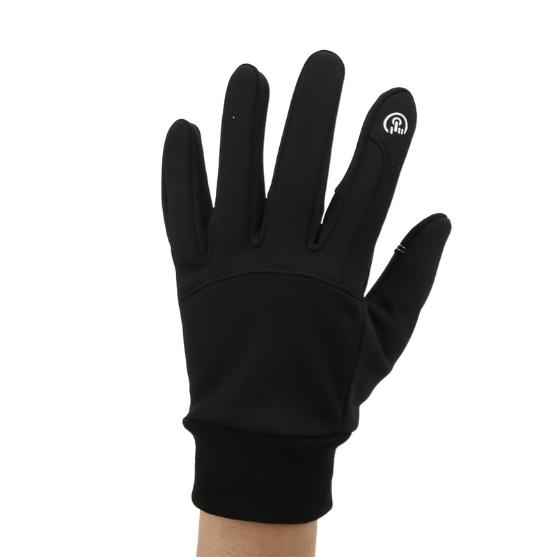 Winter Outdoor Touch Screen All Finger Gloves Antislip Windproof Fleece