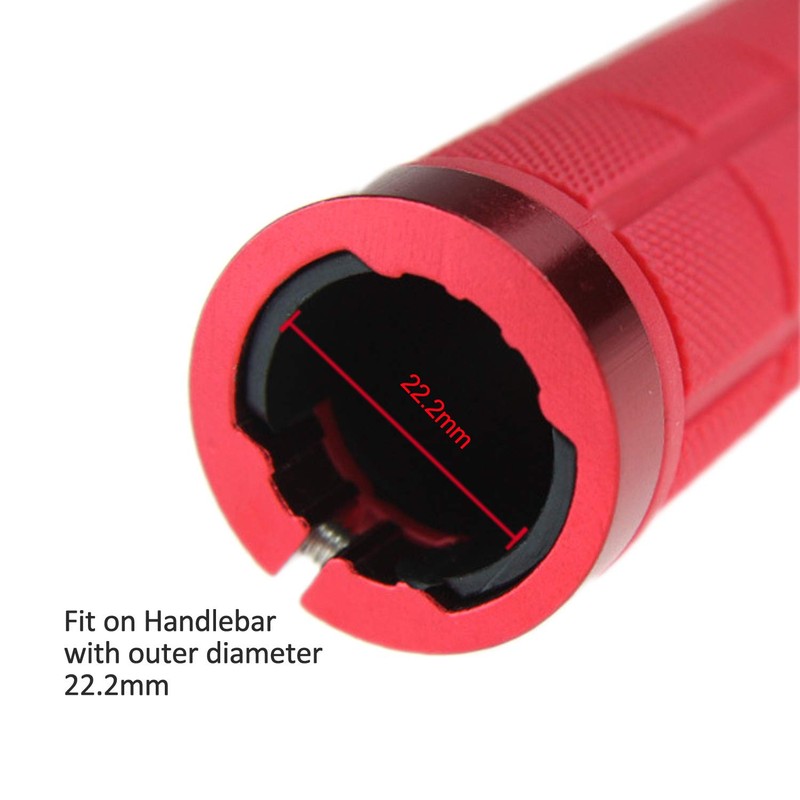 PLATT Bike Handlebar Grips Rubber Comfortable Bicycle Handle Grip for