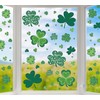 109 PCS St Patricks Day Window Clings, Shamrock Window Stickers