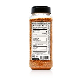 Spiceology & Derek Wolf - Smoked Chipotle Mezcal BBQ Rub - Spirit-Infused Barbeque Rubs, Spices and Seasonings - Use On: Seafood, Chicken, Pork, Vegetables, and Cocktails - 21.8 oz