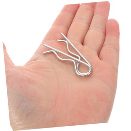 OSALADI 30pcs Stainless Steel Hitch Pin Assortment Kit Cotter Pins Spring Retainer Hardware Clip