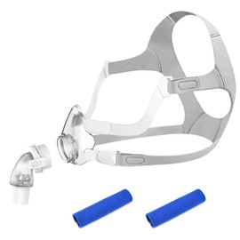 Replacement Set for F20 with Frame, Elbow, Headgear and Clips for F20, Full Set of Frame Elbow Kit Compatible with Airfit F20, Snugly Fit & Improve Wearing Comfort, Great Value Supplies by AirSmart