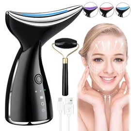 Alta Frecuencia Facial, Aparato de Cuello Elevación Rodillo de Jade Facial                                                                            