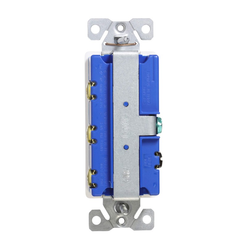 Eaton 7729W-SP 15-Amp 120-Volt Decorator Heavy Duty Grade Three Single-Pole