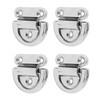 4 Sets Marine Grade Folding Pad Eye 316 Stainless Steel