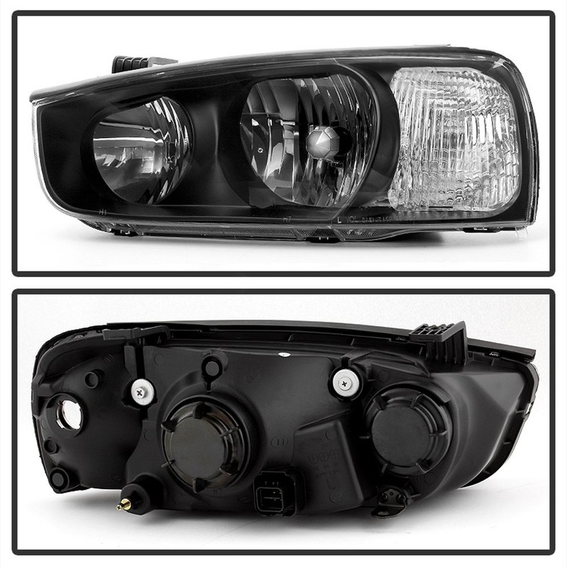 ACANII - For 2001-2003 Hyundai Elantra Factory Style Headlights Headlamps