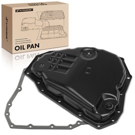 A-Premium Transmission Oil Pan with Gasket Compatible with Nissan Sentra 2013-2016 Versa 2012-2016 Versa Note 2014-2017 1.6L 1.8L GAS Automatic CVT Transmission