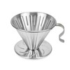 MERMOO YILAN Pour Over Coffee Dripper Stainless Steel Metal Reusable