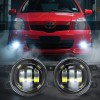 CHUSYYRAY Pair Bumper LED Fog Light Lamp White For Toyota