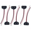 Bstenky 6Pcs 3 Wire Plug Truck Trailer Light Plugs,3 Wire