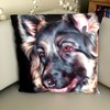 The Beach Stop Decorative Alsatian Dog Scatter Cushion Cover |