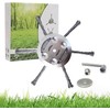 LENGAIJIN 2025 New Steel Wire Grass Trimmer Head, 6 Inch
