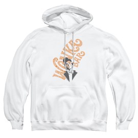 Popfunk Willy Wonka and the Chocolate Factory Wonka Bar Adult Pull-Over Hoodie, White, Small