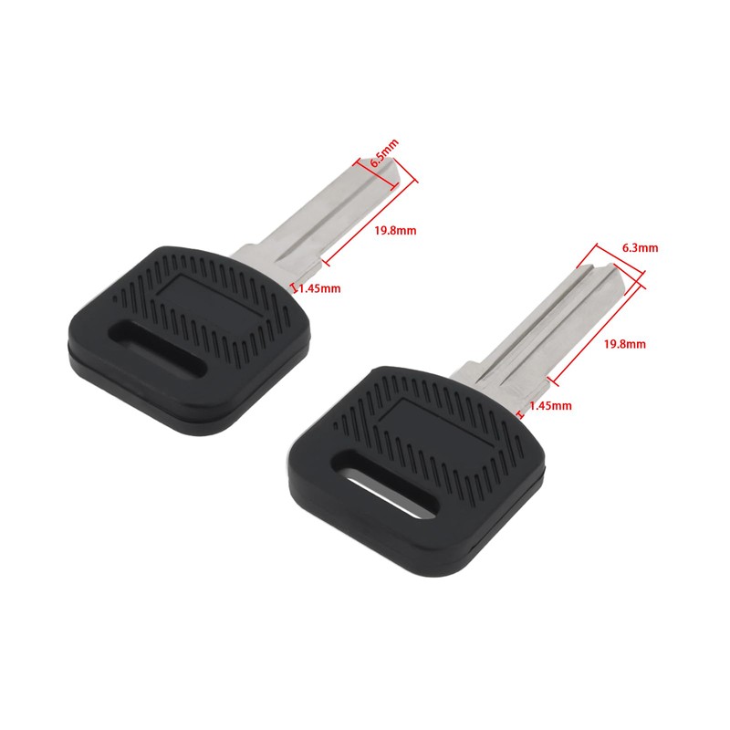 ECSiNG 4pcs A106 Right Groove and A105 Left Groove Keys