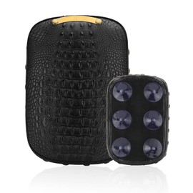 LKV 10.63″ Motorcycle Pessenger Seat, Rear Leather Pillion Pad with 8 Suction Cup Motorcycle Pillion Seat Cushion for Harley Dyna Sportster Chopper