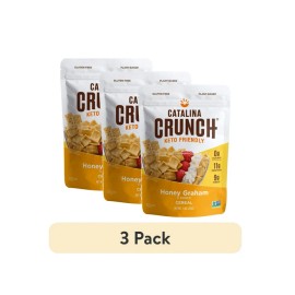 Catalina Crunch (3 pack) Catalina Crunch Keto Friendly Cereal, 9 oz (255 g) - (Select Flavour)., - Honey Graham