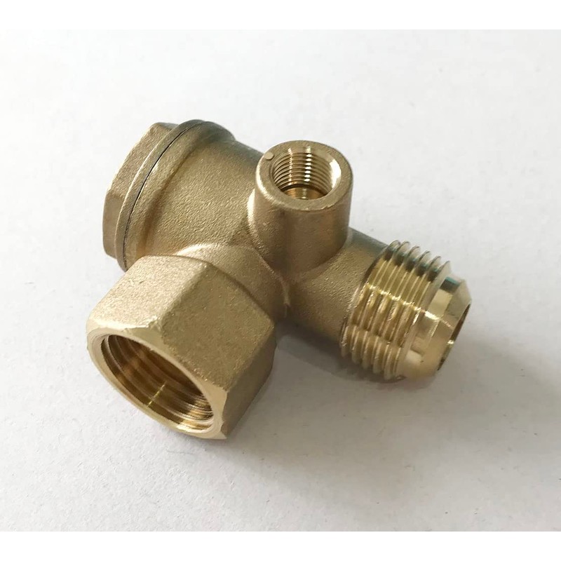 Anawakia Check Valve, Compressor Check Valve, 3 Way Male Thread