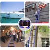 9.8ft Fire Escape Ladder - Emergency Safety Rope for 2-3