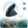 KUNSI Wireless Ergonomic Mouse, 2.4G Wireless Vertical Ergo Mouse, 800/1200/1600
