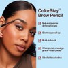 Revlon Lápiz Delineador de Ceja Colorstay, Dark Brown