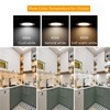 LED Puck Lights Wired Recessed Under Cabinet Lighting Dimmable,Halogen Bulb