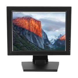15"/17" Touch Screen LED Display Monitor,1280X1024 Cash Register VOD System POS Stand Restaurant VGA LED Touch Screen Monitor HD for Restaurant Bar Cafe Kiosk Retail (17 inch With Interface)