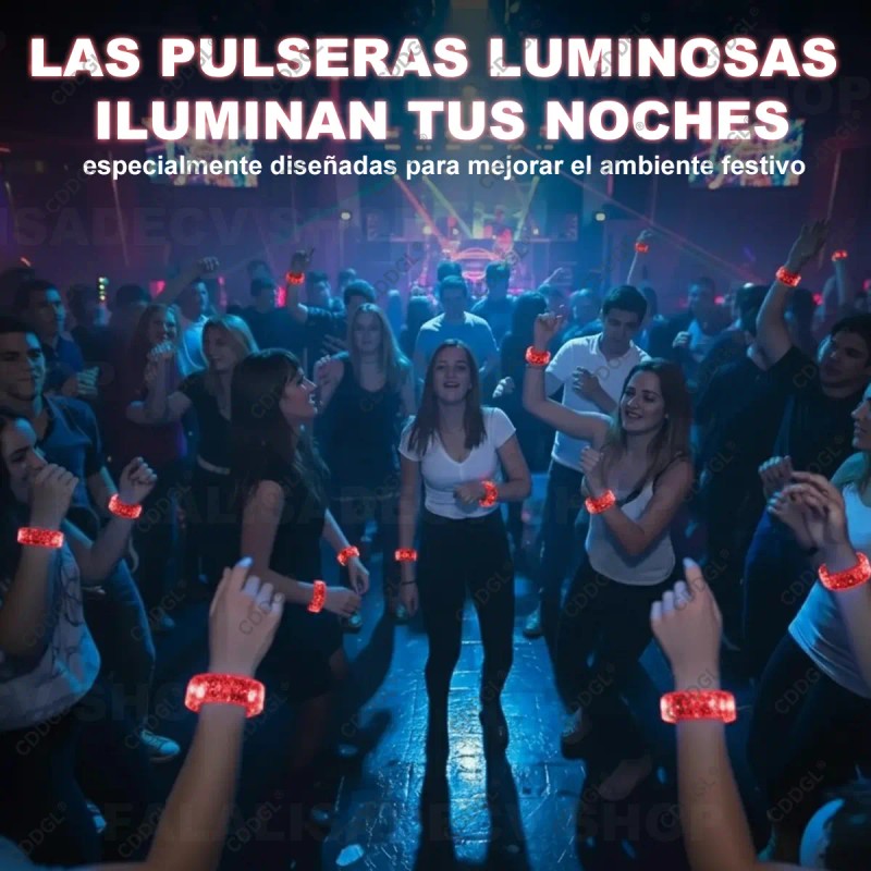 20 Pulsera Neon Cyalume Luminosa Glow Fiesta Boda Batucada