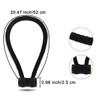 Yatinkim 2 Pack Magnetic Black Curtain Tiebacks Drapes Ties Window