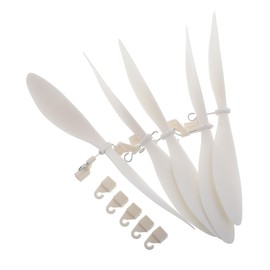 STOBOK 5pcs Rc Propellers Replacement for Model Planes Plastic Airplane Accessories Effortless Installation 18x3.5x2.5cm