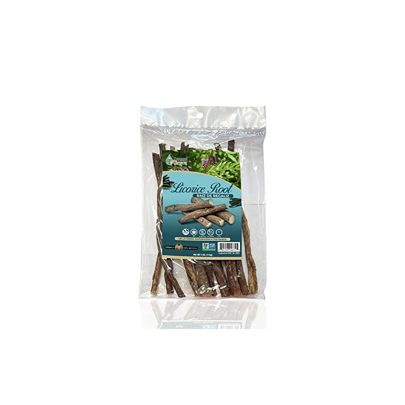 Raiz de Regaliz Herbal Tea 4 oz-113g. Licorice Root Stomach