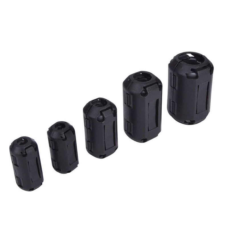 Mateda Ferrite Ring Core Ferrite Beads Clip RFI EMI Noise