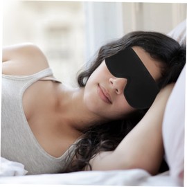 SAFIGLE Portable Shading Eye Mask Adjustable Memory Cotton Blindfold for Comfortable Sleep Lightproof Design for for Travel and Home Use
