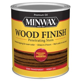 4-Pack of 1 qt Minwax 70049 Honey Wood Finish Penetrating Oil-Based Wood Stain