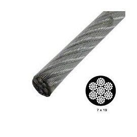 Shenandoah Homestead Supply 50-250 Ft Clothesline Cable, Vinyl Coated Heavy Duty 2000 Lb. Flexible, Long-Lasting The Best for Washline Pulleys (100 ft)