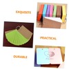 Tofficu Flash Cards Notebook Binder Rings Note Pad DIY Index