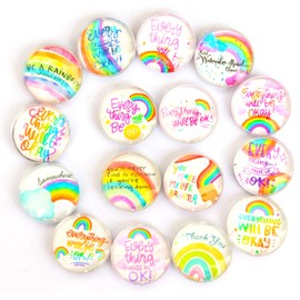 Cosylove Cute Crystal Glass Fridge Magnets for Office Cupboards, Whiteboards, Photos, Beautiful Decorative Magnets for Your Home