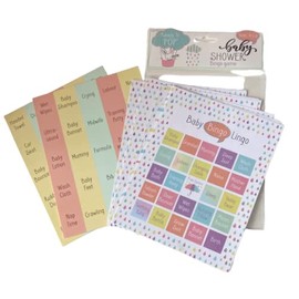 Baby Shower bingo game x12 set