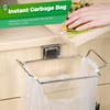 HNYYZL Trash Bag Holder,2 Pack Trash Bag Holder for Cabinet