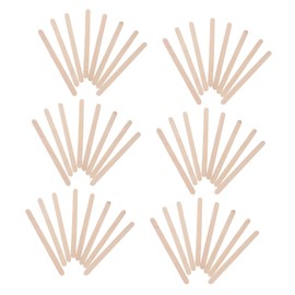 SHINEOFI 250pcs Popsicle Sticks Smooth Craft Lollipop Sticks for DIY Ice Cream Model Building Party and Kitchen Use Safe Burr Birch Wood Lightweight and Portable